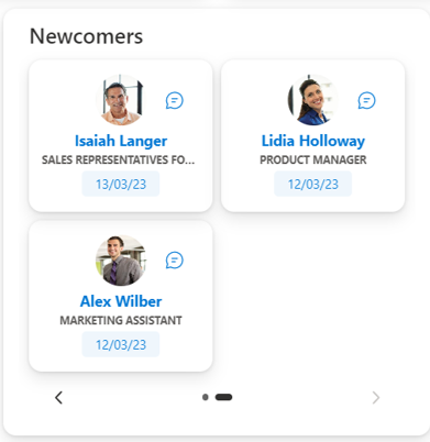 Newcomers