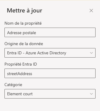 Trombinoscope - Paramétrage du profil propriété.png