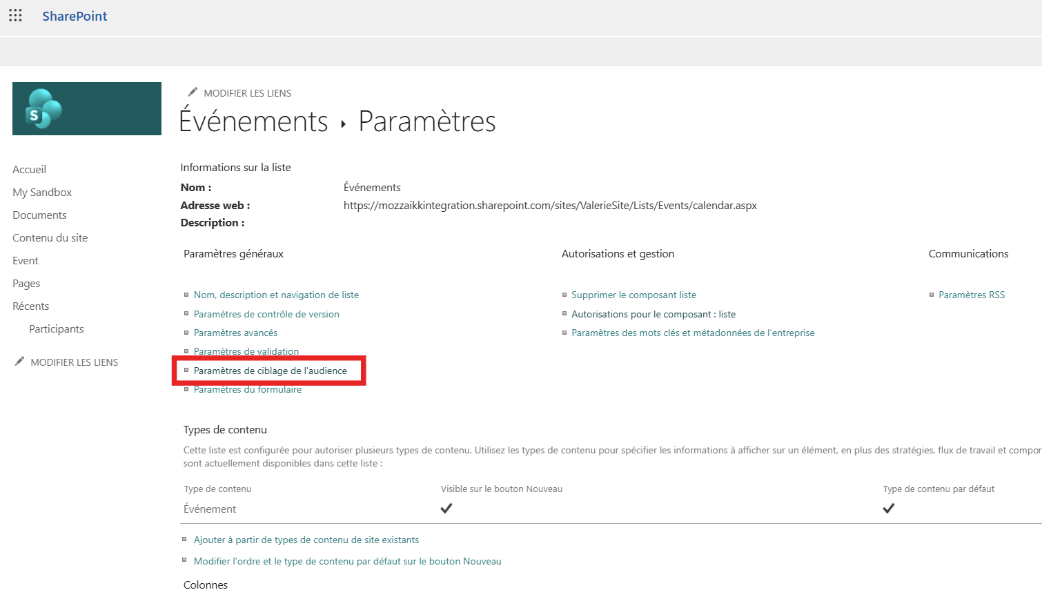 02 - Paramètres Evenements.png
