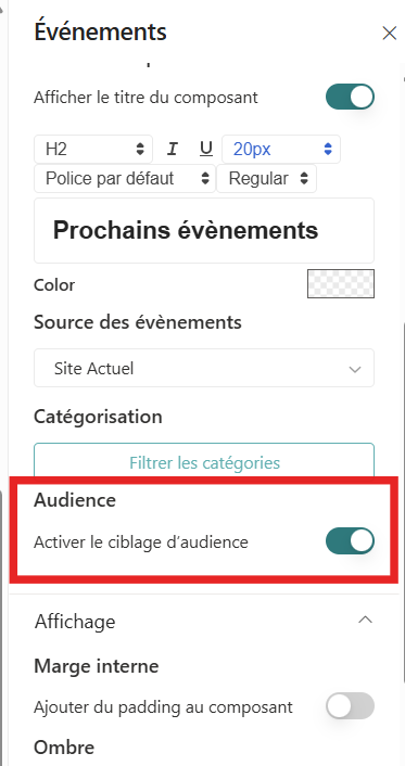05 - Activer ciblage d'audience composant Jint.png