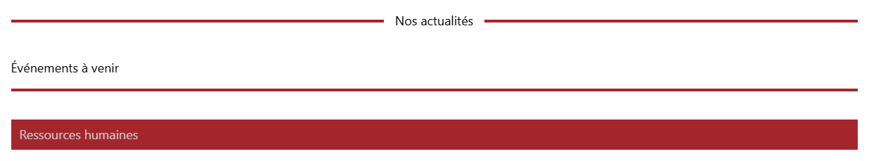 Les trois positions du texte : Entre, Au-dessus et À l'intérieur