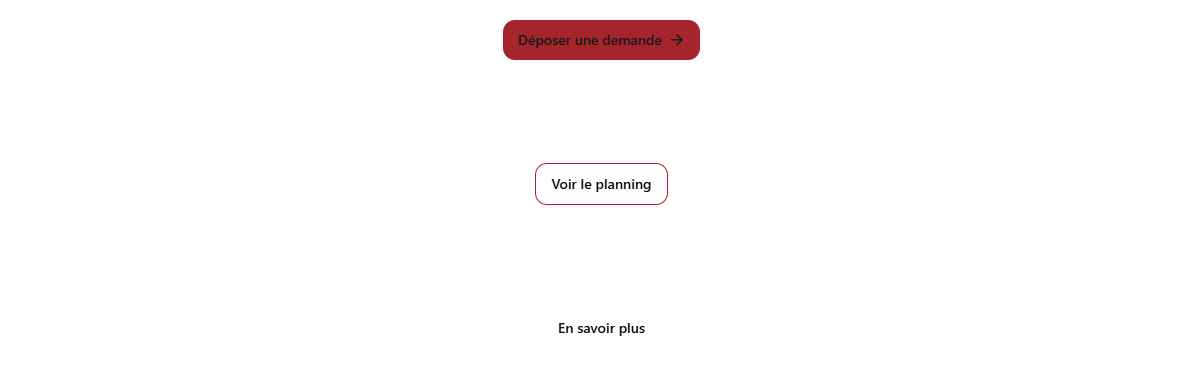 Les trois styles de bouton : Plein, Contour et Texte