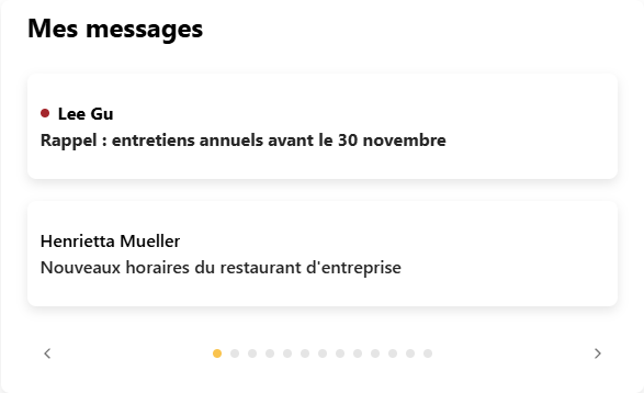 Tous les éléments facultatifs masqués : il reste l'expéditeur et l'objet