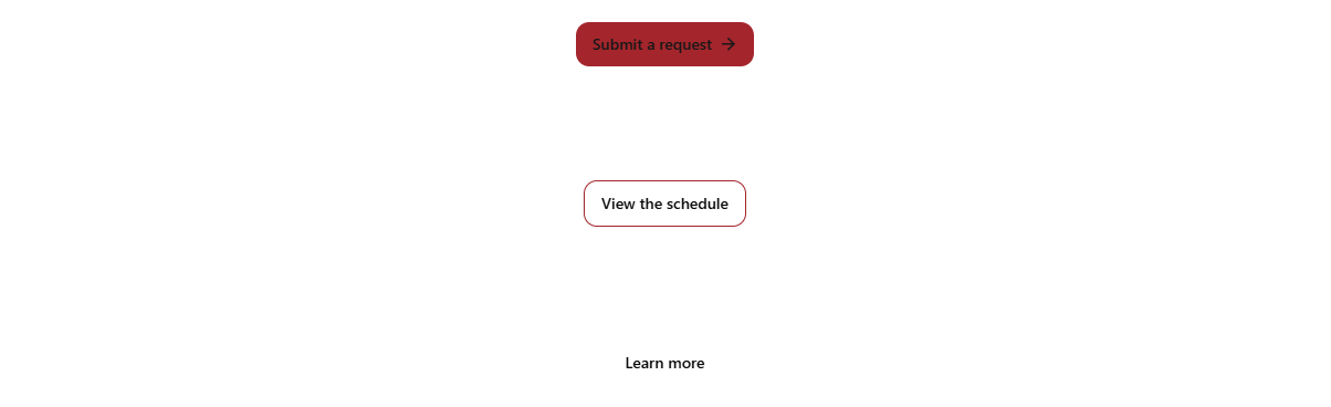 The three button styles: Filled, Outline and Text